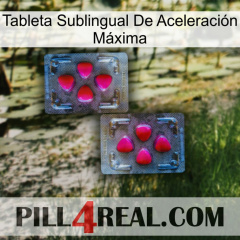 Tableta Sublingual De Aceleración Máxima 15